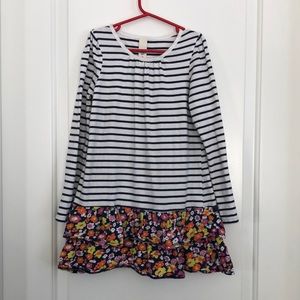 Oshkosh floral ruffle dress size 10
